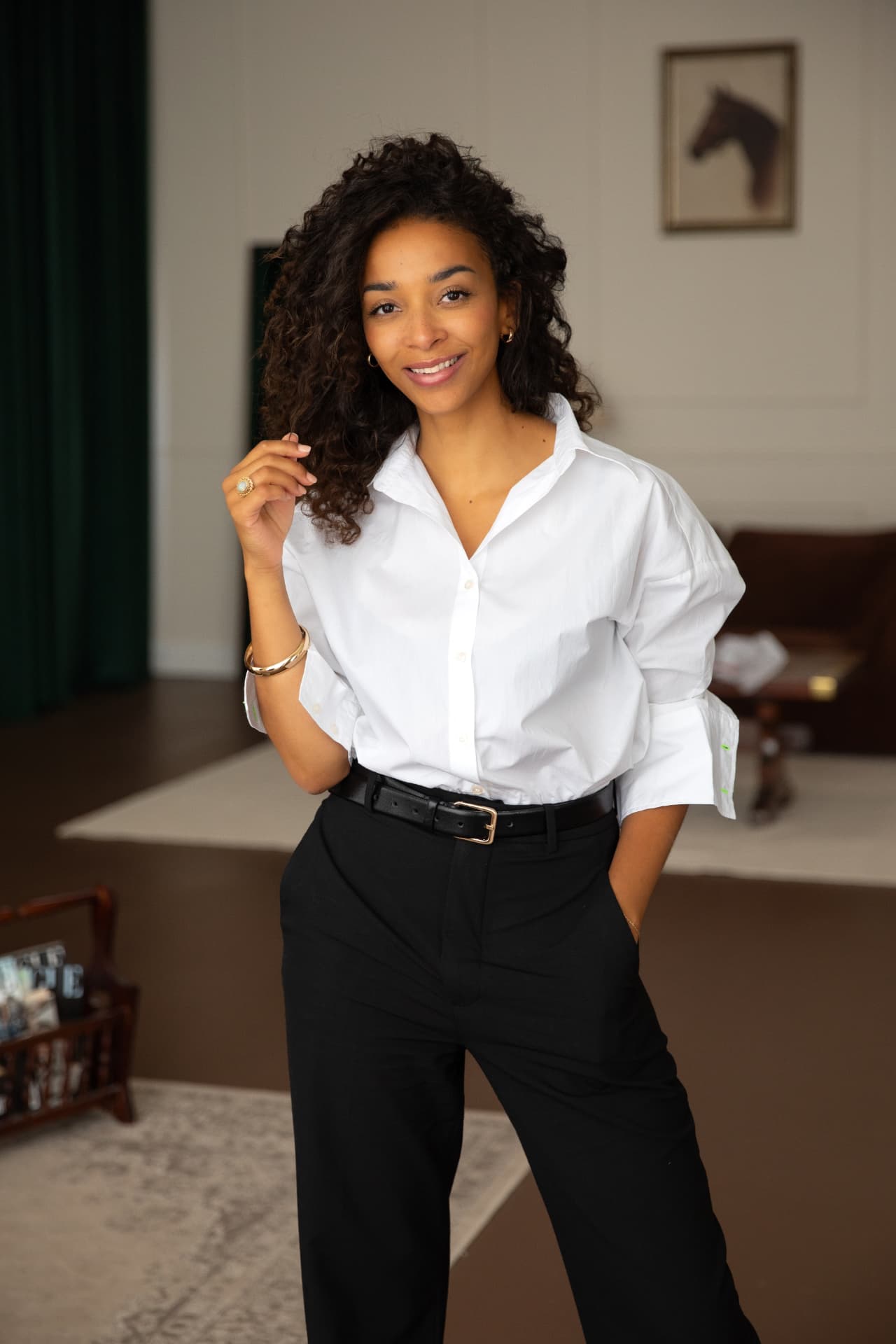 Isha Henry-Hament, calligrapher and founder of Henry Calligraphy